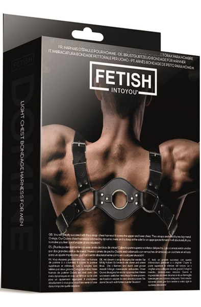 Fetisch Quovis leichtes Brust-Bondagegeschirr - Bondage-Set 2