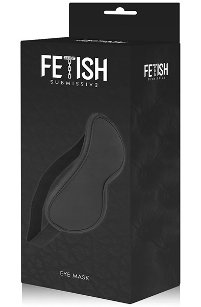 Fetisch Submisive Vegane Leder Maske - Augenbinde 2