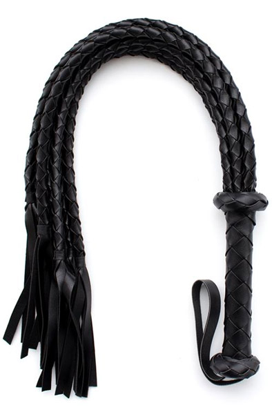 Fetish Addict Geflochtener Peitsche 75 cm - Flogger 1