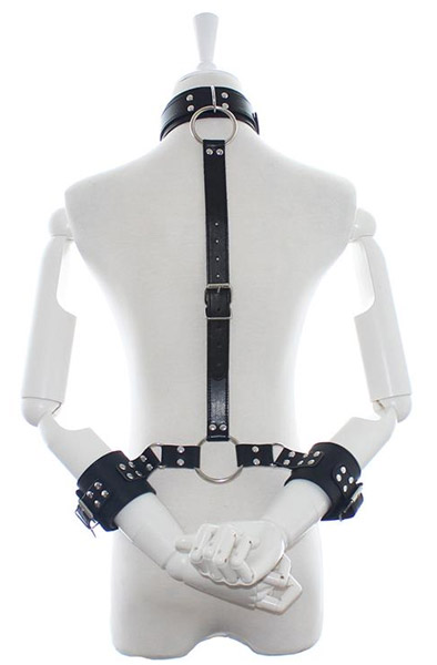 Fetish Addict Halsband mit verstellbaren Fesseln - Positionierungsmeister 2