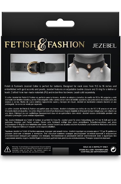 Fetish & Fashion Jezebel Halsband - BDSM Halsband 3