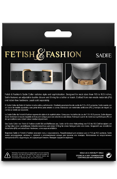 Fetish & Fashion Sadie Halsband - BDSM Halsband 3