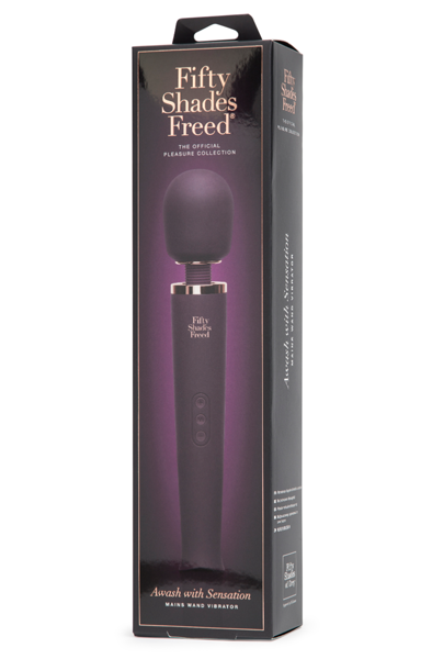 Fifty Shades of Grey Awash with Sensation Mains Wand Vibrato - Zauberstab/Massagestab 4