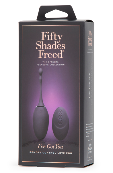 Fifty Shades of Grey I've Got You Remote Control Love Egg - Vibrierendes Ei 5