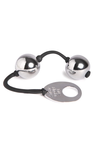 Fifty Shades of Grey Inner Goddess Silver Pleasure Balls - Bowling Bälle 3