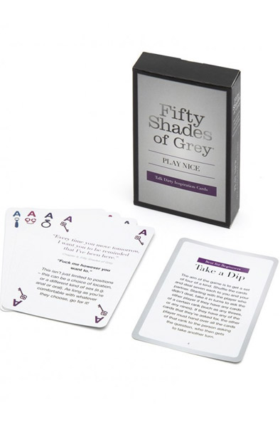 Fifty Shades of Grey Inspirationsspielkarten für Dirty Talk - Kartenspiel 1