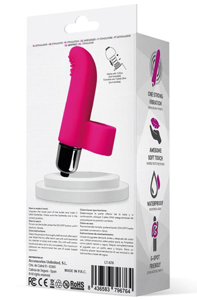 Fingy Pink Fingerkugel - Finger-Vibrator 3