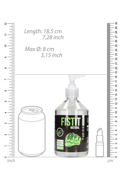 Fist-It Natürliches Gleitgel 500 ml - Gleitmittel für Fisting / Analsex 3