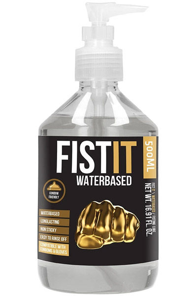 Fist It Wasserbasiertes Gleitgel in Pumpspender 500 ml - Gleitmittel für Fisting / Analsex 1