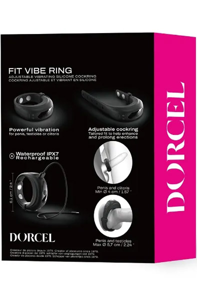 Fit Vibe Ring verstellbarer vibrierender Penisring - Vibrierender Penisring 5