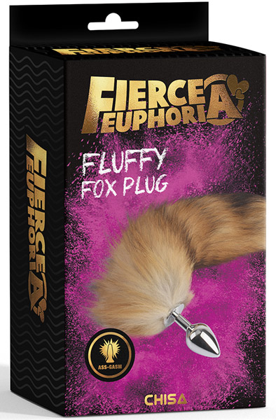 Flauschiger Fuchs Analplug 43 cm - Analplug in Tierform 3