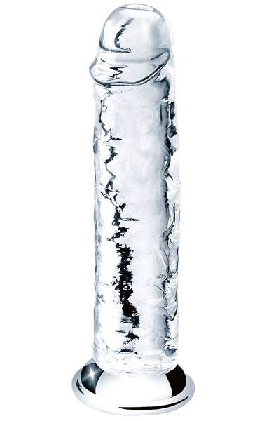 Flawless Durchsichtiger Dildo 18 cm - Dildo 1
