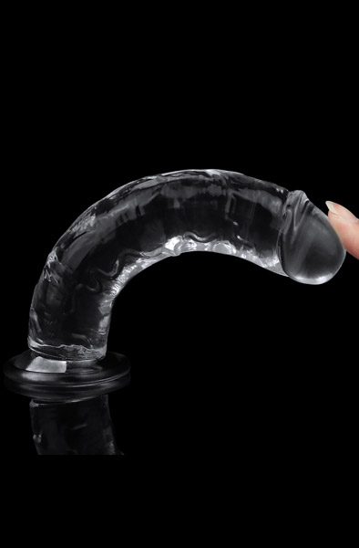 Flawless Durchsichtiger Dildo 18 cm - Dildo 3