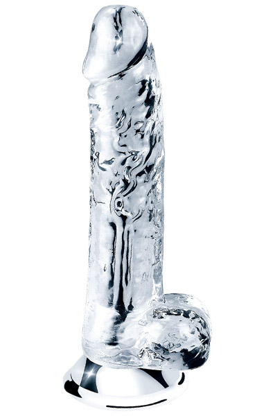 Flawless Transparenter Dildo 19 cm - Dildo 1