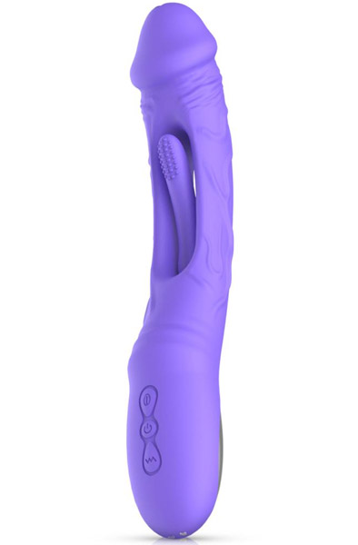 Flax Vibrationsdildo mit G-Punkt Stimulator - G-Punkt-Vibrator 1