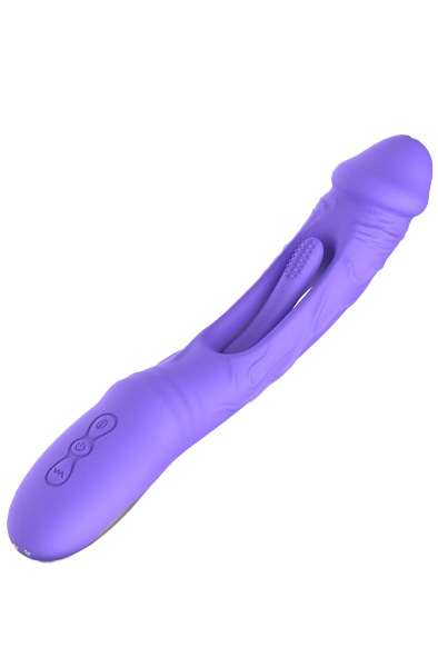 Flax Vibrationsdildo mit G-Punkt Stimulator - G-Punkt-Vibrator 3