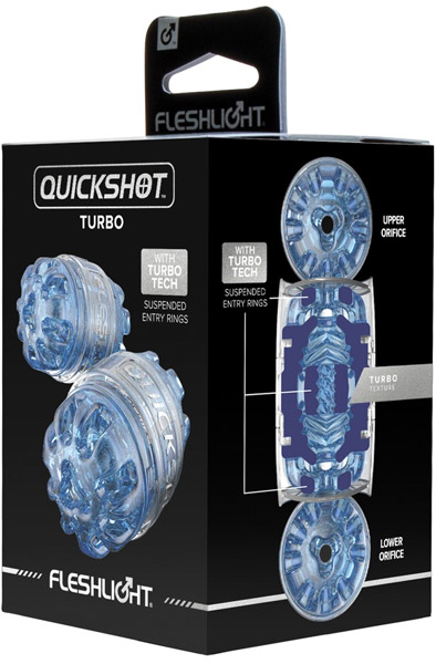 Fleshlight Quickshot Turbo Blaues Eis - Fleshlight 8