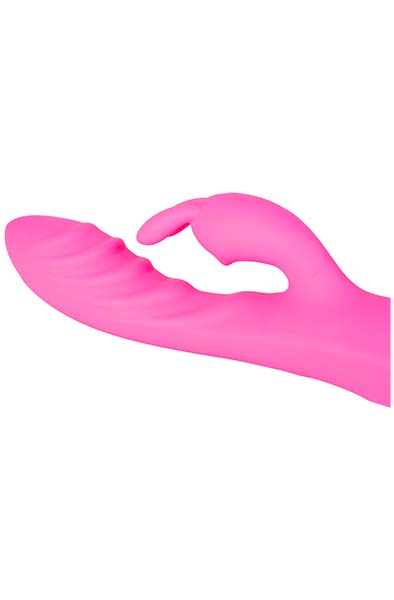 Flexible Gerippter Rabbit Vibrator Pink - Rabbit-Vibrator 3