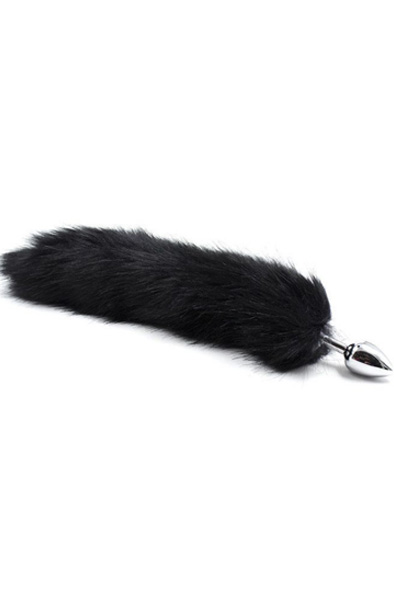Fox Tail Plug Schwarz - Analplug in Tierform 3