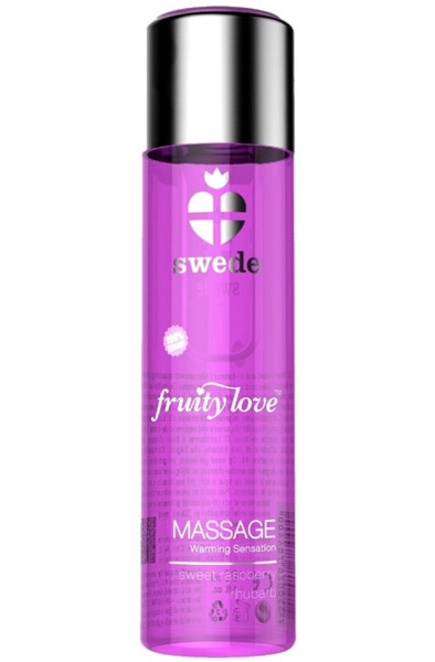 Fruity Love Massage Süße Himbeere Rhabarber 120ml - Massageöl 1