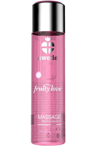 Fruity Love Massageöl Funkelnder Erdbeerwein 60ml - Massageöl 1