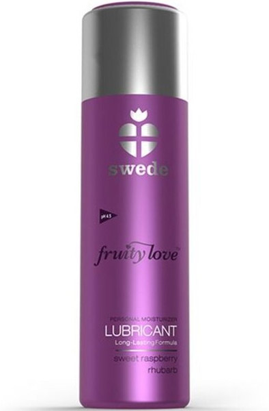 Fruity Love Süße Himbeere Rhabarber 100ml - Gleitmittel mit Geschmack 1