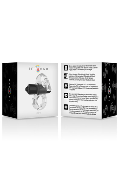 Fry Transparenter Vibrationsring - Penisring für den Mann 5