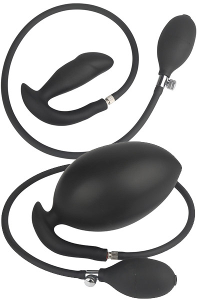 FUKR aufblasbarer Penis-Analpumpen-Plug - Aufblasbarer Analplug 1