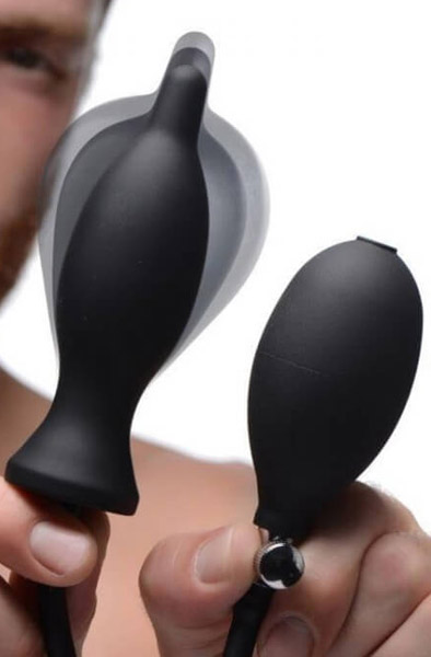 FUKR Aufblasbarer Plug 11cm - Aufblasbarer Analplug 2
