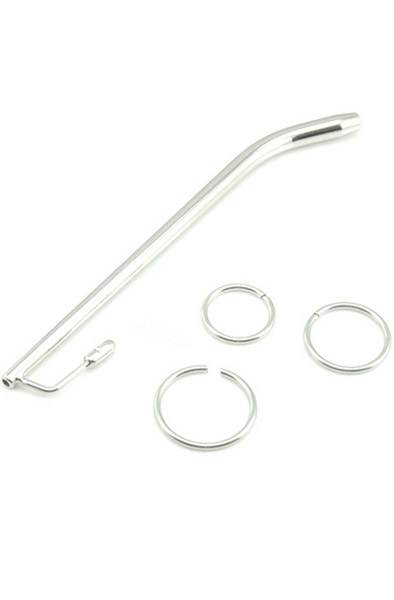 FUKR Benty durchbohrter Harnröhrenstab 16 cm - Dilator 2