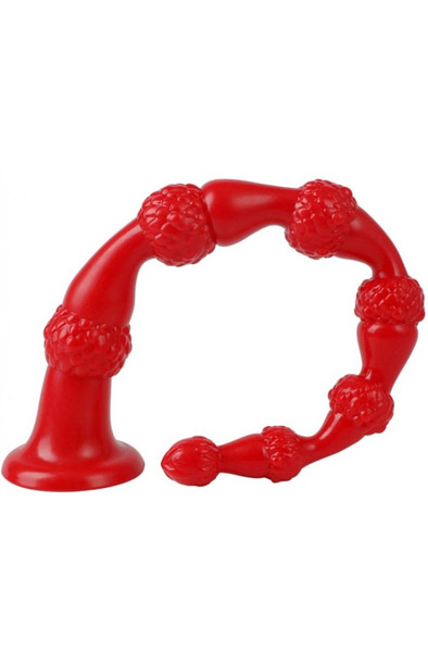 FUKR Langer Dildo Perlen Reptil 54cm - Extra langer Anal-Dildo 2