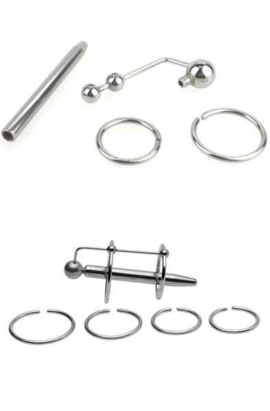 FUKR Longy Durchbohrter Harnröhrenplug 14 cm - Dilator 2