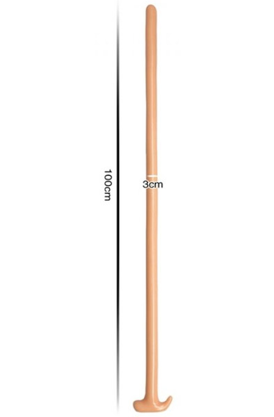 FUKR Mega Schlange Langer Dildo 100cm - Vinyl-Kissenbezug 2