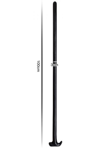 FUKR Mega Schlange Langer Dildo Schwarz 100cm - Extra langer Anal-Dildo 2