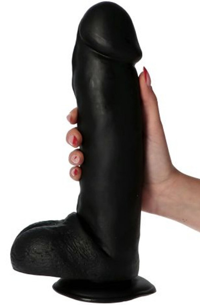 Fulvio Dildo Schwarz 31 cm - XL Dildo 1