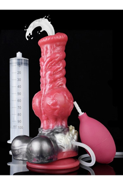 Furry Ejaculator Wolf Spritz-Dildo 21 cm - Drachen-Dildo 8