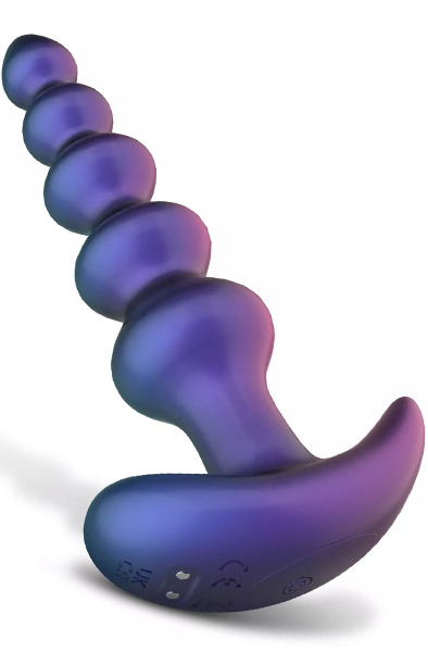 Galaxy Force Vibrations-Butt-Plug mit Fernbedienung - Vibrierender Analplug 2