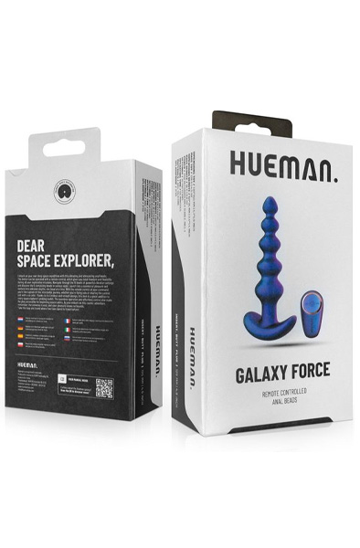 Galaxy Force Vibrations-Butt-Plug mit Fernbedienung - Vibrierender Analplug 8