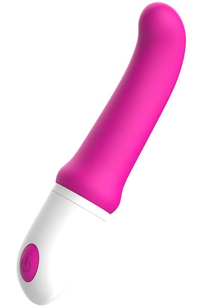 Gebogener Tip G-Punkt Vibrator mit 9 Vibrationsmodi Pink - G-Punkt-Vibrator 4