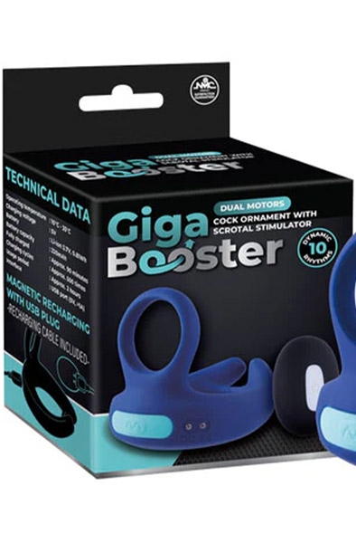 Giga Booster Doppelmotor Penisring - Penis- und Hodensackringe 2