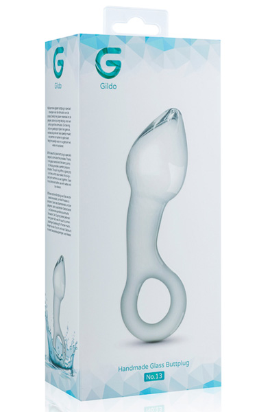 Gildo Glas-Prostata-Plug Nr. 13 - Analplug aus Glas 2