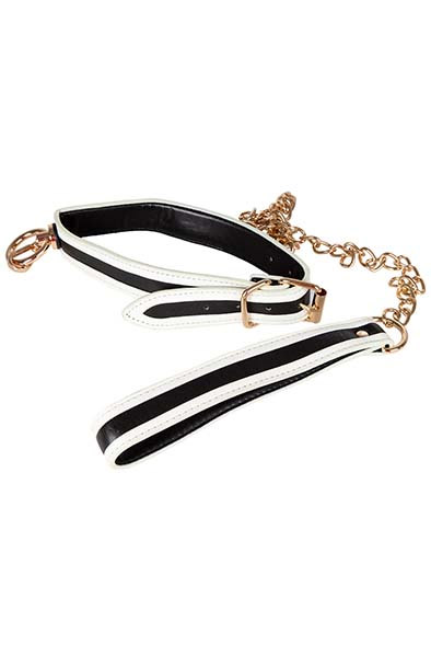 Glow-in-the-Dark Halsband mit Leine - Halsband & Leine 1