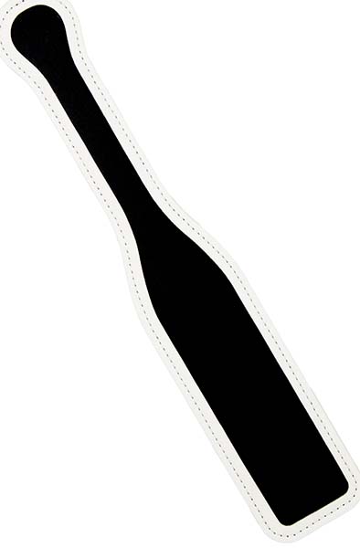Glow-in-the-Dark Paddle aus veganem Leder - Spanking-Paddel 2