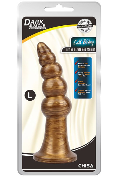 Gold Colt Bisley 16,5 cm - Extra dicker Analplug 3
