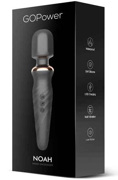 GOPower Noah Wand-Massagegerät - Zauberstab/Massagestab 3