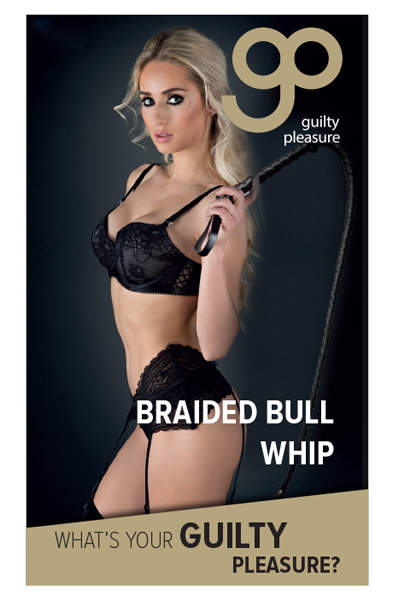 Guilty Pleasure Geflochtene Bullenpeitsche - BDSM Piska 2