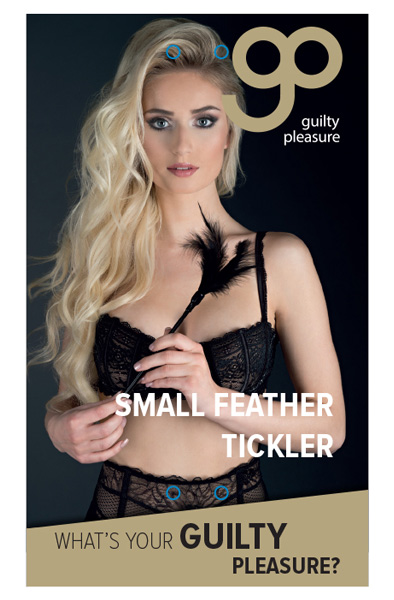 Guilty Pleasure Kleiner Federkitzler Schwarz - Feder-Kitzler 2