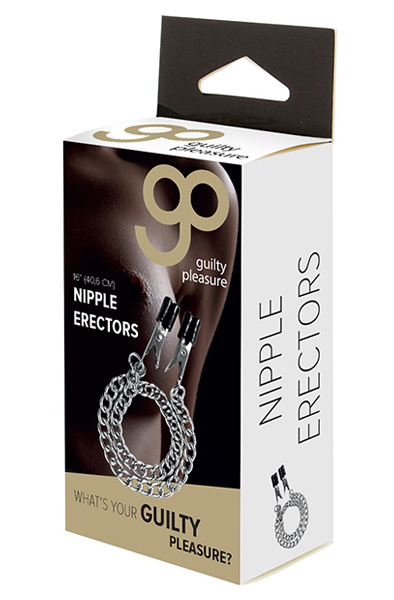 Guilty Pleasure Nippel-Erektoren - Brustklammern mit Kette 2