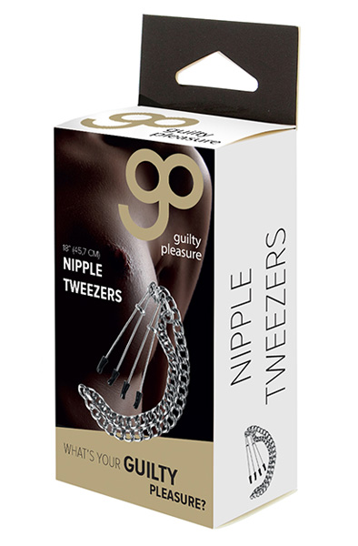 Guilty Pleasure Nippelzange - Brustklammern mit Kette 2