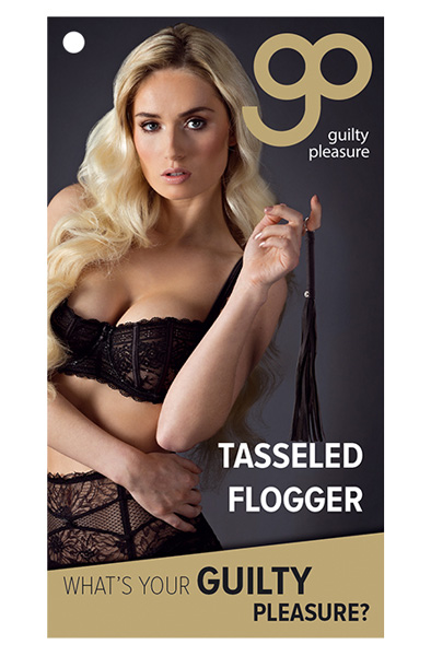 Guilty Pleasure Peitsche mit Quasten - Flogger 2